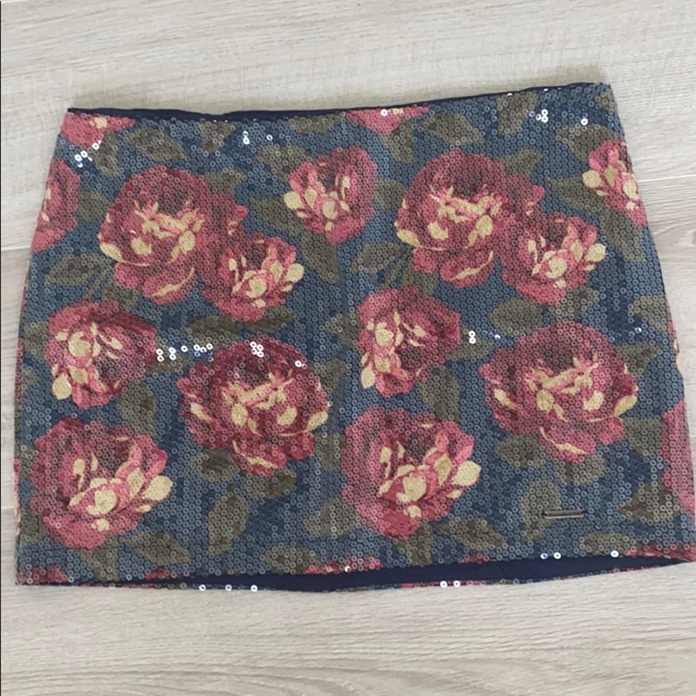 Abercrombie and Fitch Mini Sequence Skirt